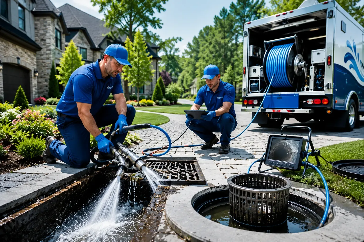 Local outdoor drain cleaning professionals in Alvord, IA